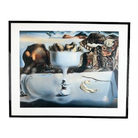 Salvador Dali "Apparition of Face and Fruit Dish on a Beach" Art Print