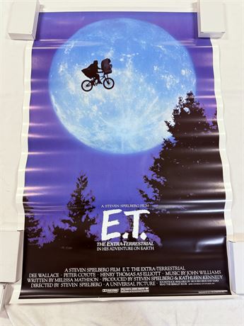 E.T  27x40 Movie Poster - ROLLED