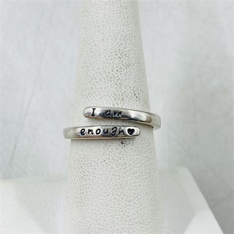 2.9g Sterling Ring Size 8
