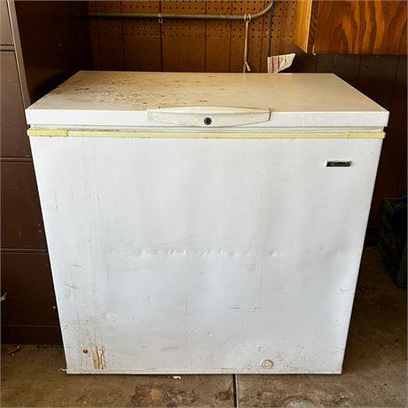 Great Lakes Vntg - Sears  Kenmore Chest Freezer