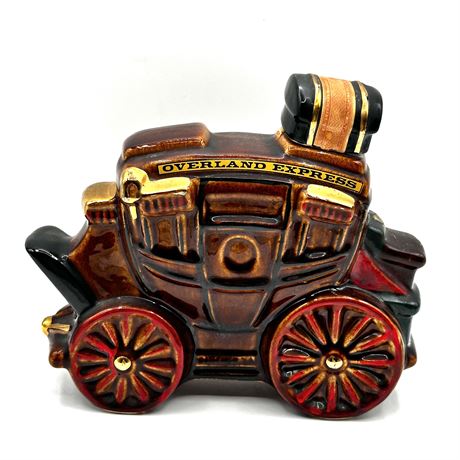 Ezra Brooks Stage Coach Whiskey Bottle