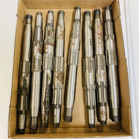 8 NOS Harley Davidson Knucklehead Main Shafts