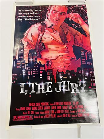 I, The Jury Original 27x41 Movie Poster - Rolled