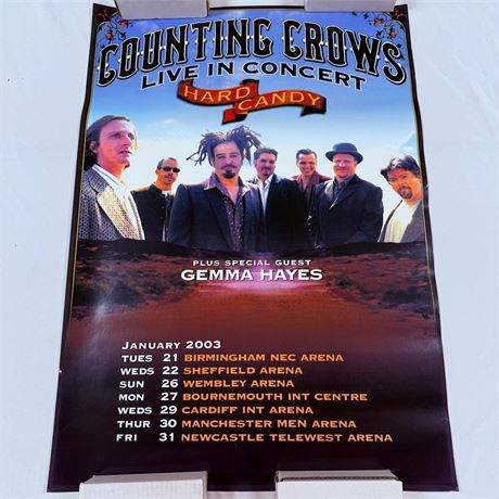 Counting Crows Poster