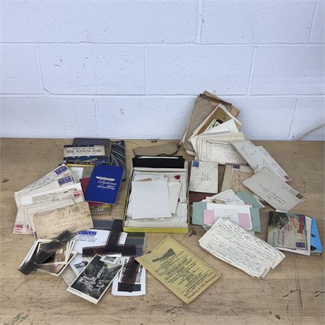 Vintage Letters, Photos, Books, Ephemera and More