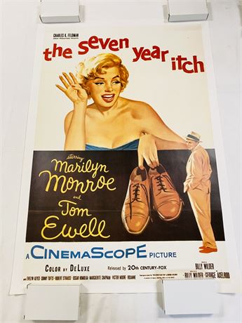 The Seven Year Itch 27x40 Movie Poster - Rolled, Unused