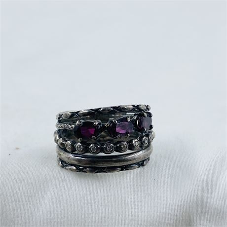 8g Sterling Ring Size 9