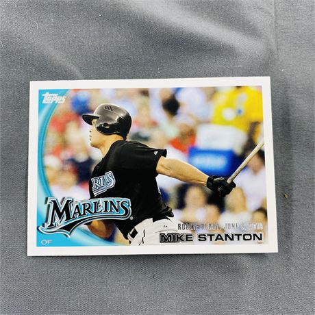 2010 Topps Mike Stanton RC
