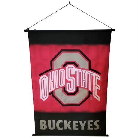 Wall Hanging Ohio State Buckeyes Banner