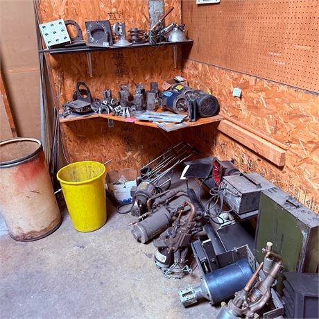 Huge Lot of Motors, Gears, Aluminum, Brass