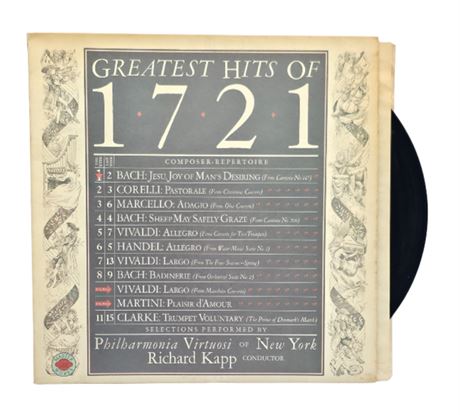 1980 "Greatest Hits of 1721"