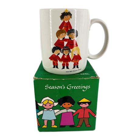 Vintage Unicef Seasons Greeting Mug w Box
