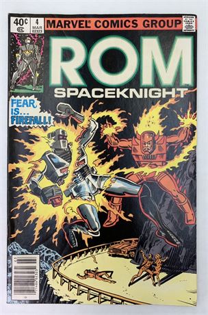 40 cent No 4 ROM Spacenight 1979 Marvel Comics Group Comic Book