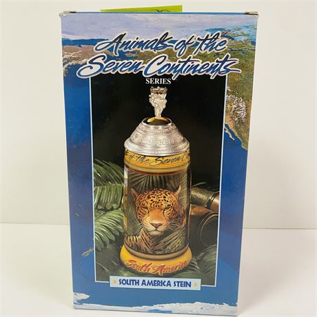 Budweiser South America Stein Mint in Orig Box