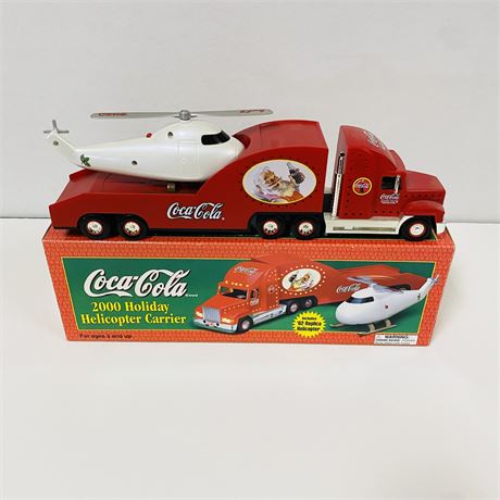 Coca Cola Helicopter Carrier Truck