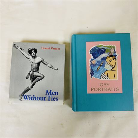 Gianni Versace Men Without Ties, Gay Portraits Hardcover Books