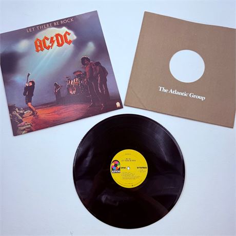 AC/DC Let There Be Rock Vinyl Record