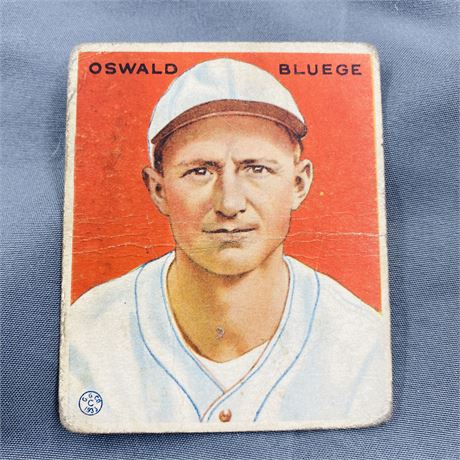 1933 Goudey Oswald Bluege #113