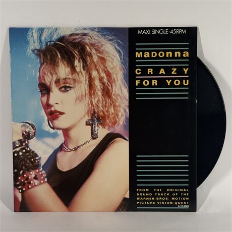 Madonna "Crazy For You" LP