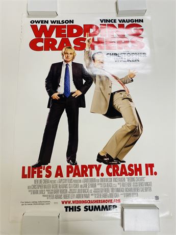 Wedding Crashers Original DS 27x40 Movie Poster - Rolled