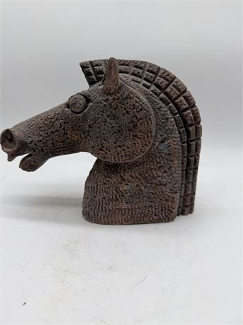 Horse Head Sculpture