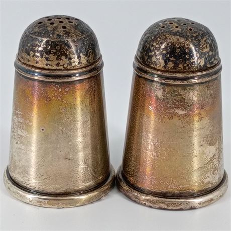 Gorham Sterling Silver “Paul Revere Thimble” Salt & Pepper Shakers