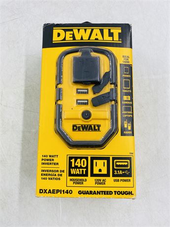 New DeWalt 140w Power Inverter