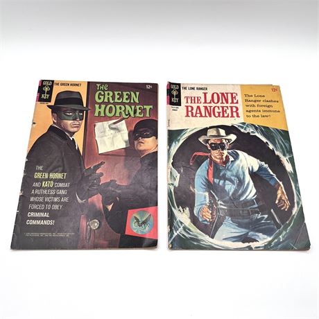 Gold Key Comics - The Green Hornet & The Lone Ranger