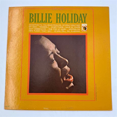 Billie Holiday Vinyl Record