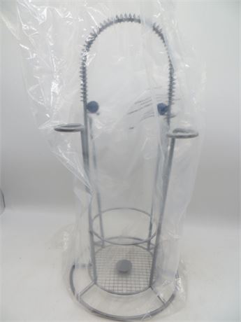 NEW VINTAGE TUPPERWARE WINE & GLASS RACK