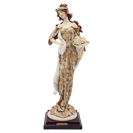 Florence Giuseppe Armani Capodimonte "Lady with Strawberries" Statuette