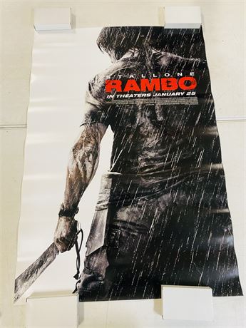 Rambo Original 27x40 Movie Poster - ROLLED