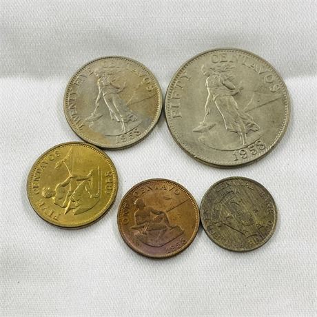1958 Philippines Mint Set