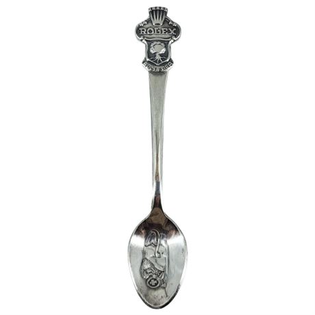 Vintage ROLEX Bucherer of Switzerland Silver Plate Souvenir Spoon