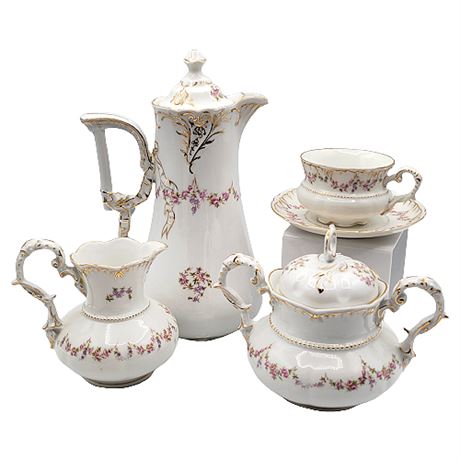 C.T. Altwasser Porcelain Tea Set for 8 (+ extras)