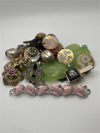 Misc craft jewelry lot