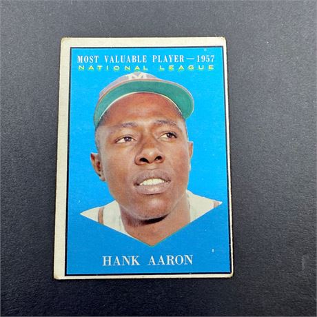 1958 Topps Hank Aaron #484