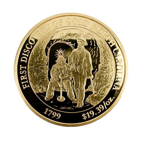 American Mint US History of Gold First Discovery Commemorative Coin