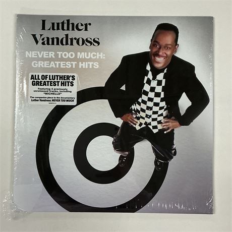Luther Vandross Never Too Much Sealed Vinyl Record