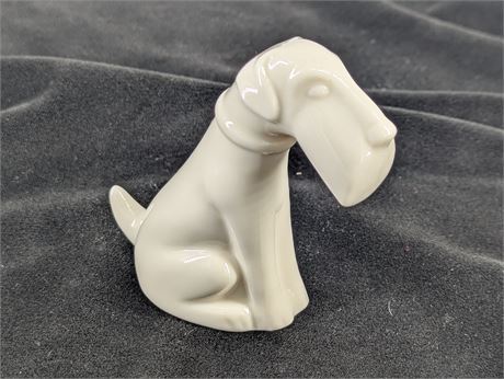 Lenox USA Porcelain Schnauzer Dog Figurine