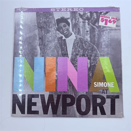 Sealed Nina Simone At Newport Vinyl Record