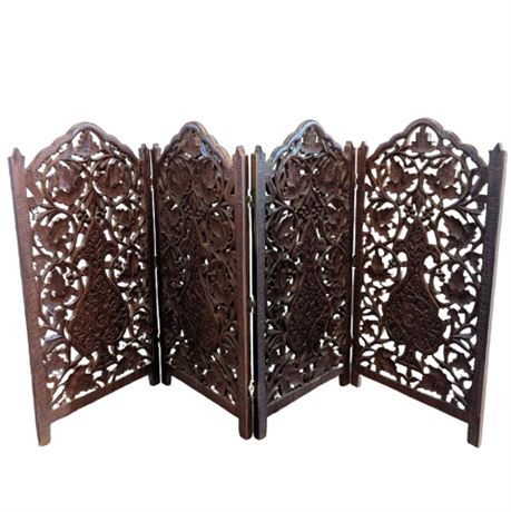 Four Panel Folding Screen