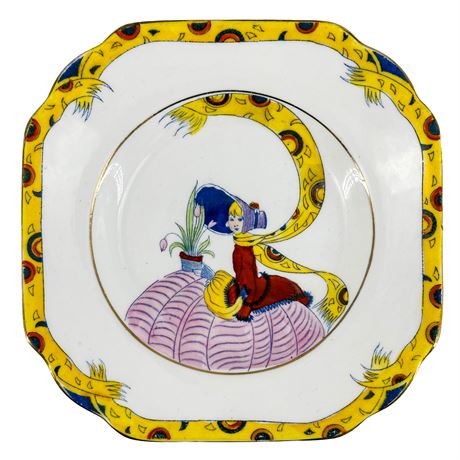 Melba Bone China "Dolly Vardon" Dessert Plate
