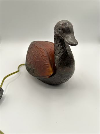 Vintage Duck Lamp ~ Works