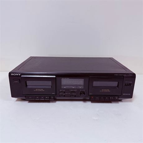 Sony Model TC-WE305 Dual Cassette Player