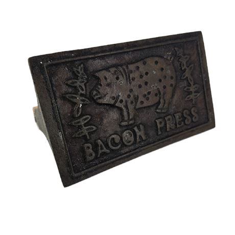 Vintage Cast Iron Bacon Press