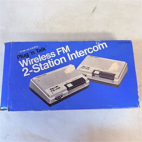Vintage Intercom System