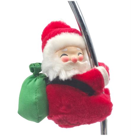 VTG 80's Dakin, Santa Cling-on Ornament