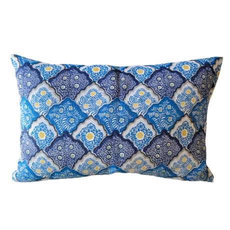 Williams-Sonoma Purple & Blue Akira Style Pillow