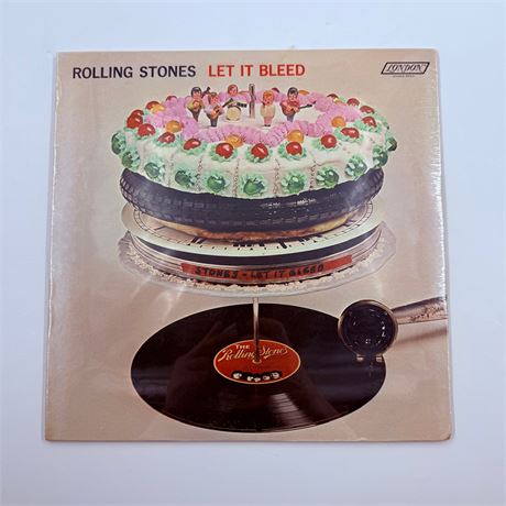 Sealed The Rolling Stones Let it Bleed Vinyl Record